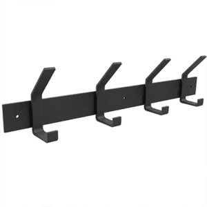 Steel Coat Rail With Double Hooks - Image 2