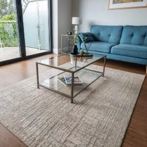 Westminster Steel & Glass Coffee Table with Glass Shelf - Image 8