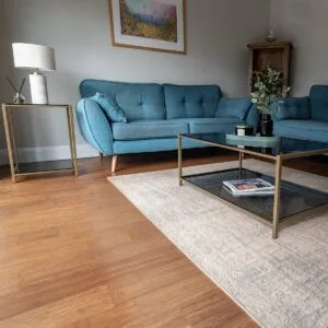 Westminster Steel & Glass Coffee Table with Glass Shelf - Image 12