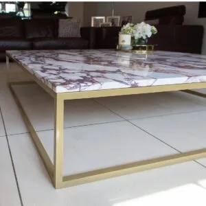 Cuboid Shaped Steel Coffee Table Frame - Image 4