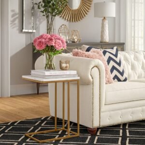 Open Cuboid Design Sofa Table Frame - Image 2