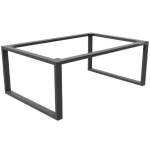 Open Cuboid Design Steel Coffee Table Frame - Image 1