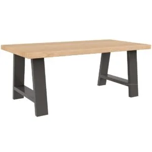 Pair Of A Shaped Aluminium Coffee Table Legs - Image 5