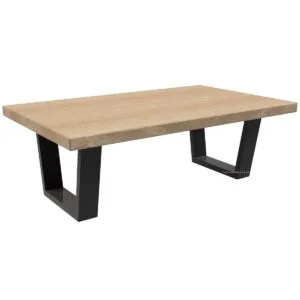 Pair Of Reversed Trapezium Shaped Aluminium Coffee Table Legs - Image 5