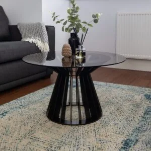 Soho Steel & Glass Coffee Table - Image 3
