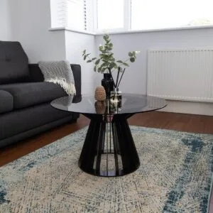 Soho Steel & Glass Coffee Table - Image 4