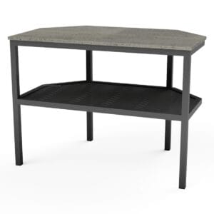 Outdoor Corner Aluminium Pizza Oven Stand - Image 6