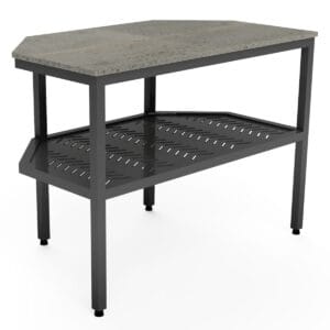 Outdoor Corner Aluminium Pizza Oven Stand - Image 7