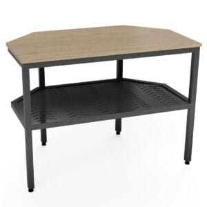 Outdoor Corner Aluminium Pizza Oven Stand - Image 4