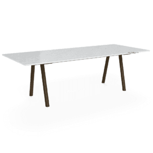Hallsands Aluminium Outdoor Table Legs With Top Support Frame - Image 6