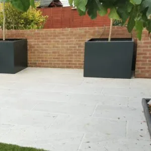 Square Outdoor Aluminium Planter - Image 5