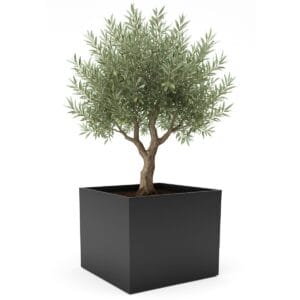 Square Outdoor Aluminium Planter - Image 2