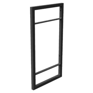 2-Shelf Floating Wall Hung Steel Shelving Bracket - Image 2