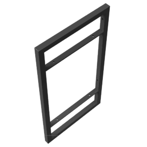 2-Shelf Floating Wall Hung Steel Shelving Bracket - Image 3