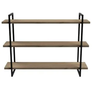 3-Shelf Floating Wall Hung Steel Shelving Bracket - Image 5