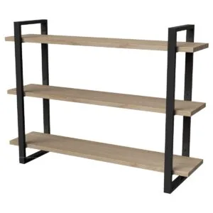 3-Shelf Floating Wall Hung Steel Shelving Bracket - Image 8