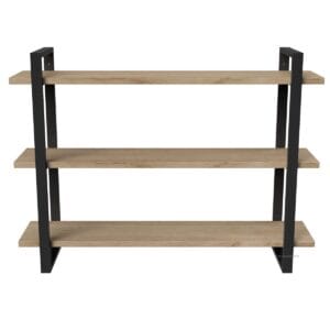 3-Shelf Floating Wall Hung Steel Shelving Bracket - Image 8