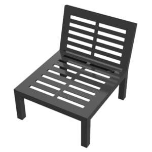 Outdoor Sofa Single Seat Frame - Image 3
