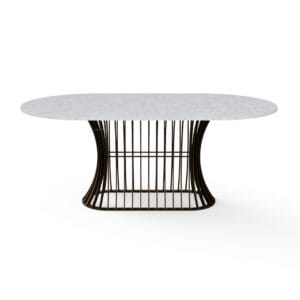 Saunton Oval Dining Table Base - Image 5