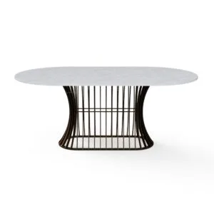Saunton Oval Dining Table Base - Image 7