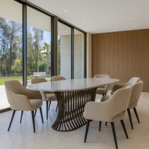 Saunton Oval Dining Table Base - Image 2