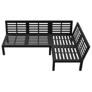 Outdoor L Shaped 2+1 Corner Sofa Bases - Image 4
