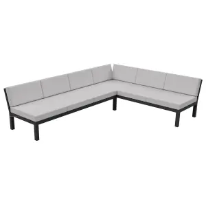 Outdoor L Shaped 3+2 Corner Sofa Bases - Image 6