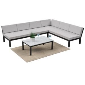 Aluminium Tamar Coffee or Side Table Frame - Image 2