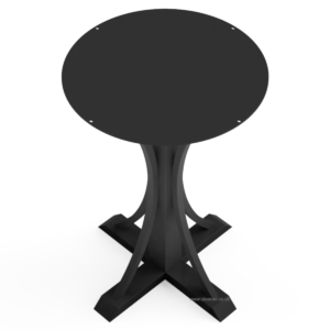 Hampton Breakfast Bar Table Base - Image 3