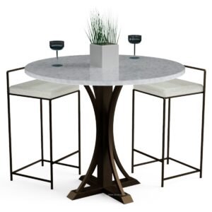 Hampton Breakfast Bar Table Base - Image 2