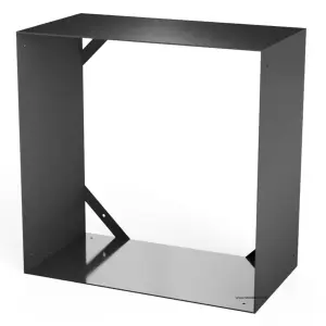 Aluminium Log Storage Cube - Image 4