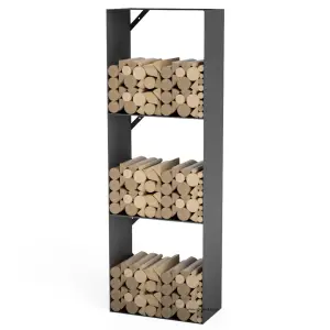 Aluminium Log Storage Cube - Image 8