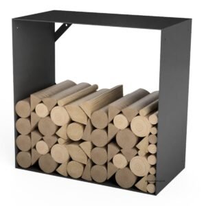 Aluminium Log Storage Cube - Image 5