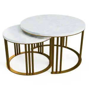 Set Of 2 Round Coffee Table Frames - Image 4
