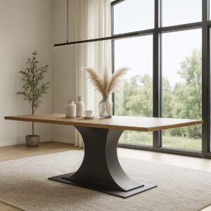 Regent Central Column Design Dining Table Base - Image 2