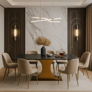 Regent Central Column Design Dining Table Base - Image 8