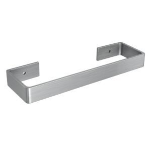 Brushed Stainless Steel Towel Rail - Image 2