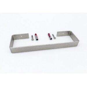 Brushed Stainless Steel Towel Rail - Image 5