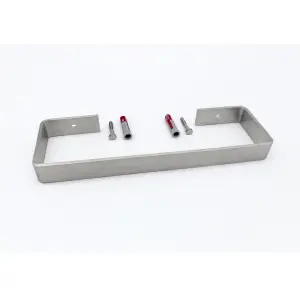 Brushed Stainless Steel Towel Rail - Image 5