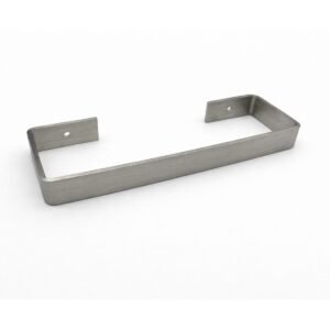 Brushed Stainless Steel Towel Rail - Image 3