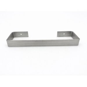 Brushed Stainless Steel Towel Rail - Image 4