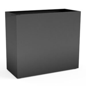 Tall Rectangular Outdoor Aluminium Planter - Image 2