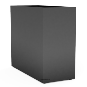 Tall Rectangular Outdoor Aluminium Planter - Image 4