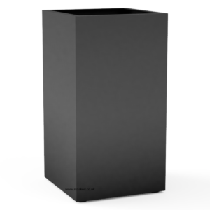 Tall Square Outdoor Aluminium Planter - Image 2