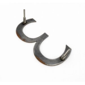 Floating Corten Steel House Number or Letter - Image 5