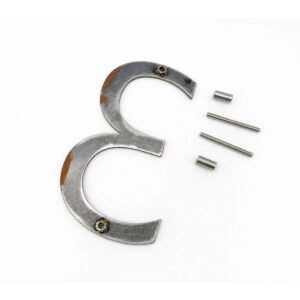 Floating Corten Steel House Number or Letter - Image 4