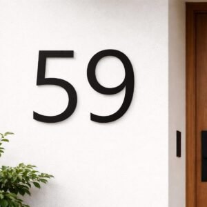 XL Floating House Number or Letter - Image 3