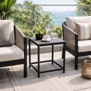 Outdoor Cuboid Side Table - Image 3