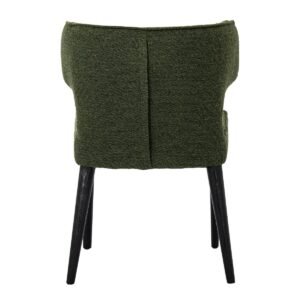 Ascot Forest Green Dining Chair - Image 4