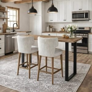 Ascot Natural Breakfast Barstool - Image 7